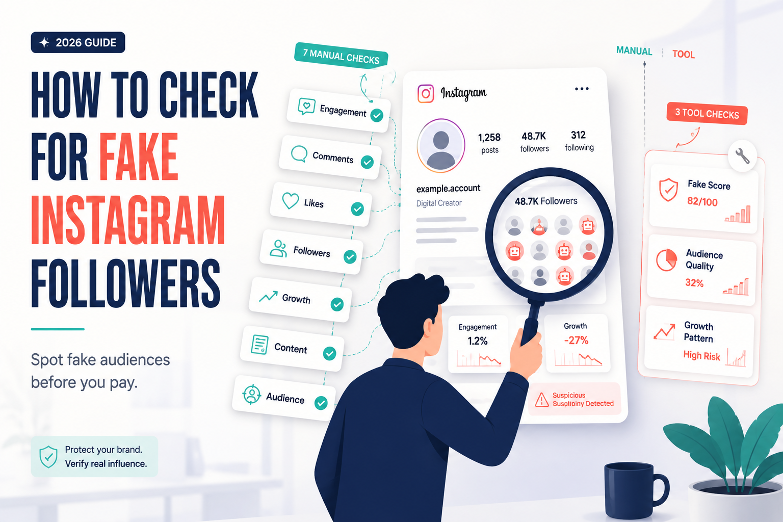 How to Check for Fake Instagram Followers Before You Pay