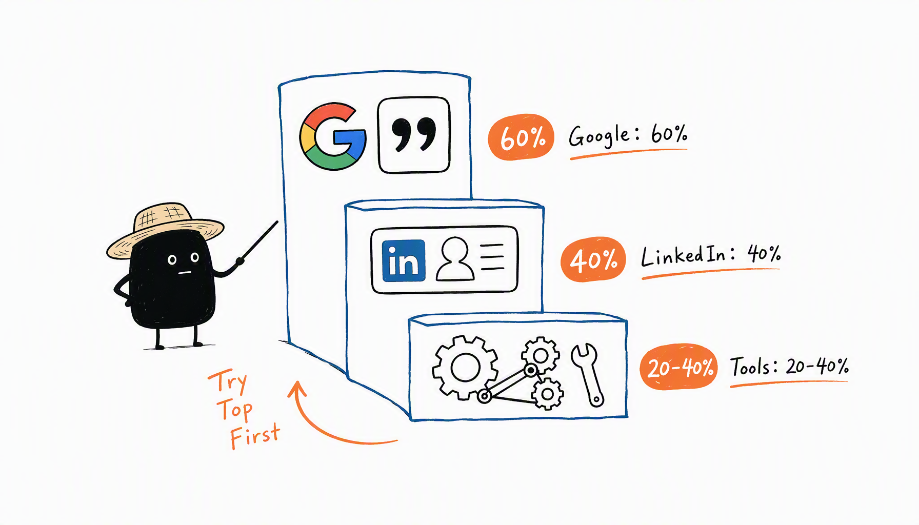 Three methods to find Instagram by email ranked by success rate