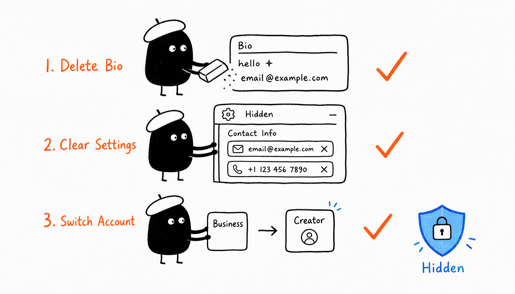 How to Hide Your Email on Instagram (3 Steps)